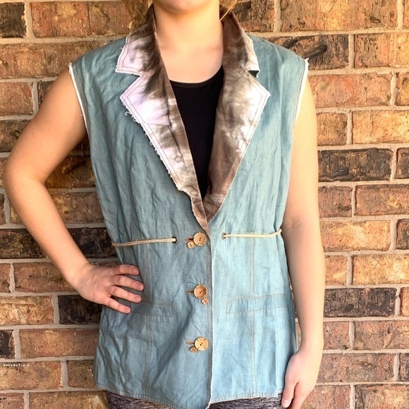 Anthropologie Lecoanet Hament designer vest - Picture 12 of 13
